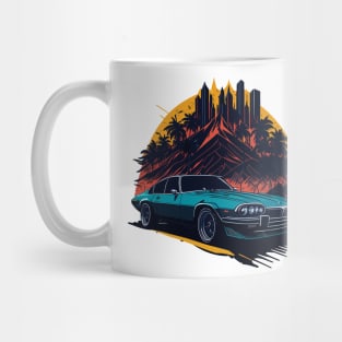 Jaguar XJS Vintage Car Mug